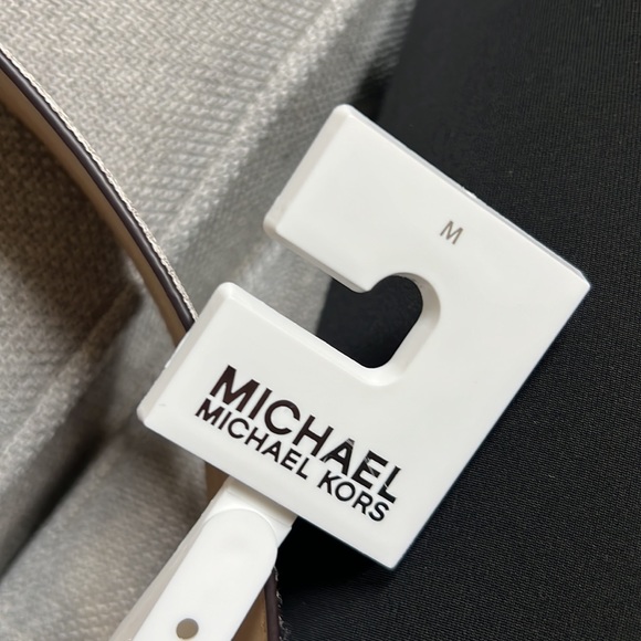 NWT Michael Kors Two Toned Wide Belt - Picture 8 of 8